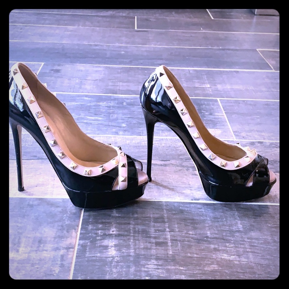 Valentino Rockstud Platform Heels